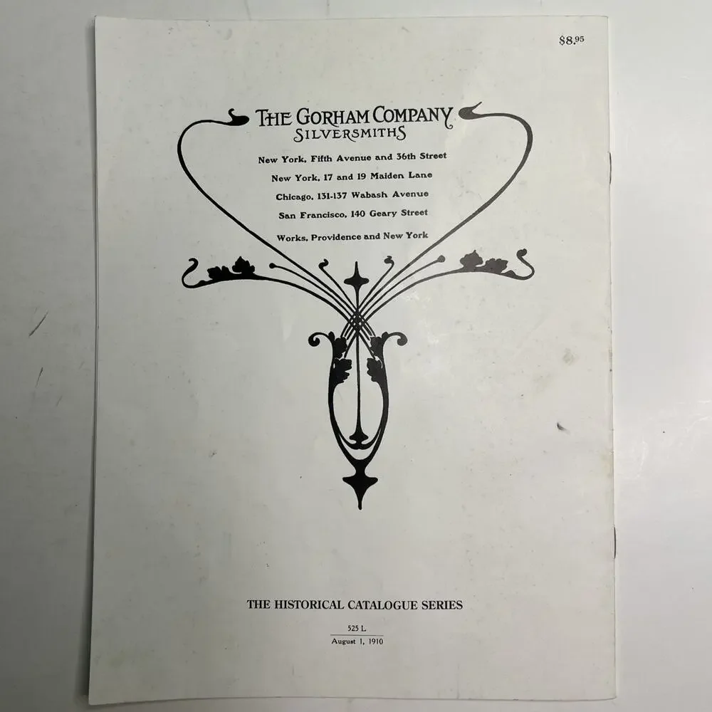 1997 Reprint Of Gorham Strasbourg 1910 Catalogue Eden Sterling Company Flatware